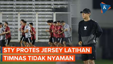 STY Kritik Jersey Latihan Timnas Indonesia, Minta Ganti Jelang Lawan Vietnam