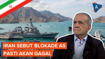 Presiden Iran: Blokade AS Pasti Akan Gagal