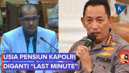 Detik-detik Usia Pensiun Kapolri Diubah “Last Minute” Jelang Paripurna DPR