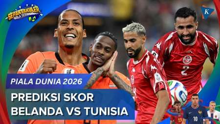 Prediksi Skor Tunisia Vs Belanda Piala Dunia 2026, Pesta Gol Oranje?