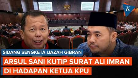 Hakim MK Kutip Surat Ali Imran Di Hadapan Ketua KPU Dalam Sidang Ijazah Gibran, Ini Isinya!