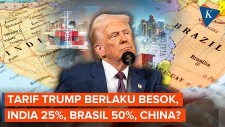 Tarif Trump Berlaku Besok, China 