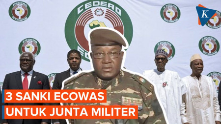 ECOWAS Sepakat Beri Sanksi ke Pemimpin Kudeta Niger