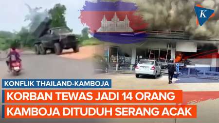 Korban Tewas di Thailand Jadi 14, Serangan Kamboja Dituduh Sembrono