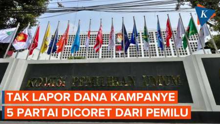 5 Partai Ini Dicoret dari Peserta Pemilu di Sejumlah Wilayah Jateng