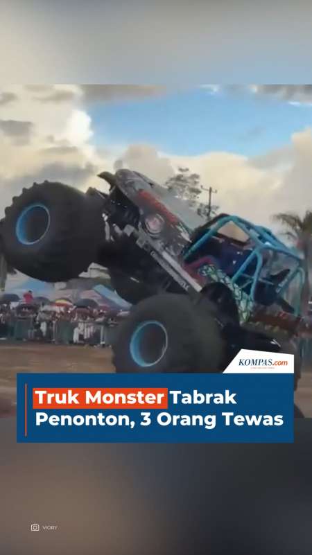 Truk Monster Tabrak Penonton, 3 Orang Tewas