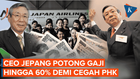Kisah CEO Maskapai Jepang Potong Gaji Sendiri Demi Cegah PHK