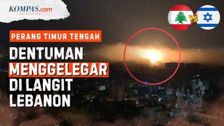Detik-detik Dentuman Dan Ledakan Di Beirut Imbas Serangan Israel
