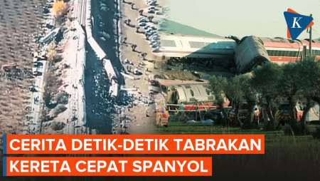Cerita Korban Selamat Tabrakan Dua Kereta Cepat di Spanyol