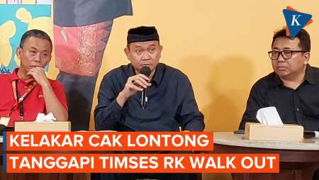 Kelakar Cak Lontong soal Timses RK-Suswono Walk Out Sebelum Hasil Pilkada Jakarta Disahkan