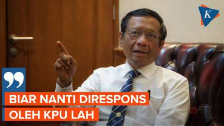 MK Izinkan Capres Kampanye di Kampus dan Sekolah, Ini Respons Mahfud MD