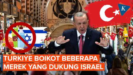 Turkiye Boikot Sejumlah Merek yang Diduga Dukung Israel