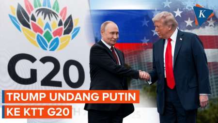 Trump Resmi Undang Putin Ke KTT G20 Miami, Bakal Datang?