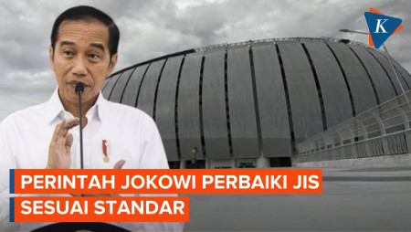 Jokowi Perintahkan JIS Direnovasi Sesuai Standar FIFA