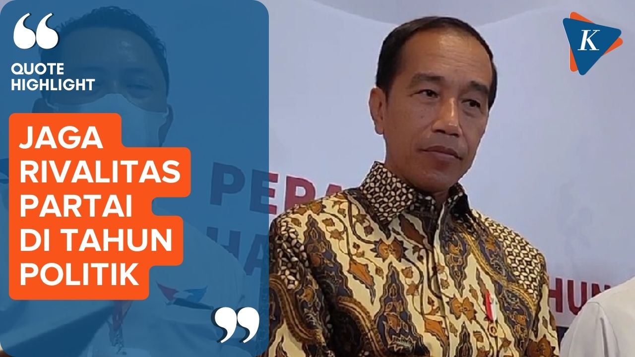 Masuk Tahun Politik, Jokowi Minta Parpol Jaga Rivalitas yang Sehat