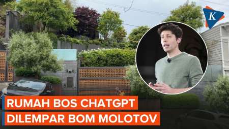 Rumah Bos ChatGPT Dilempar Bom Molotov