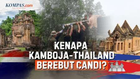 Thailand Vs Kamboja Bentrok Sengit, Perang Gara-gara Candi Era Kerajaan Sriwijaya?