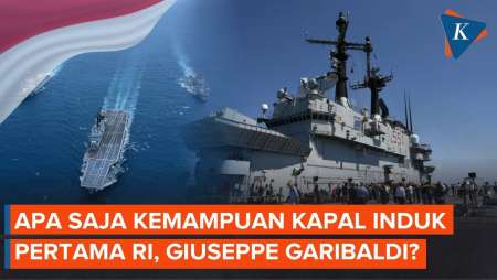 Kemampuan Giuseppe Garibaldi, Kapal Induk Pertama Indonesia