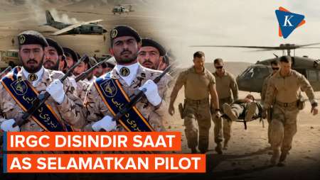IRGC Disindir, AS Kerahkan Pasukan Penyelamatan Pilot Di Iran