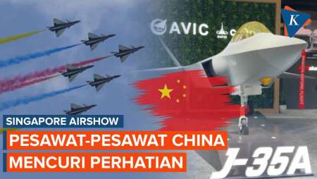 China Pamer Pesawat Tempur Dan Komersil Buatan Lokal Di Singapore Airshow 2026