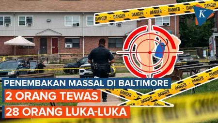 Penembakan Massal di Baltimore Tewaskan 2 Orang