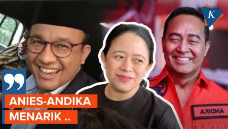 Puan Tersenyum Tanggapi Wacana Duet Anies-Andika di Jakarta