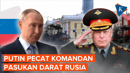 Putin Pecat KSAD Rusia, Kremlin Bantah Pembersihan di Tubuh Militer