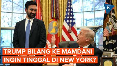 Celetuk Trump Ke Mamdani, Tak Keberatan Jika Tinggal Di New York