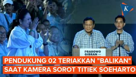 Istora Heboh Saat Prabowo Sebut Titiek Soeharto