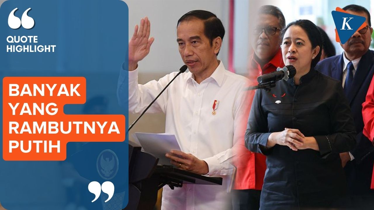 Respons Puan Terkait Pernyataan Jokowi soal Pemimpin Berambut Putih