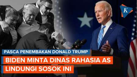 Usai Trump Ditembak, Biden Perintahkan Dinas Rahasia AS Lindungi Sosok Ini