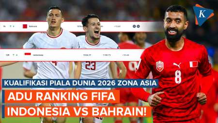 Perbandingan Ranking FIFA Timnas Indonesia Vs Bahrain