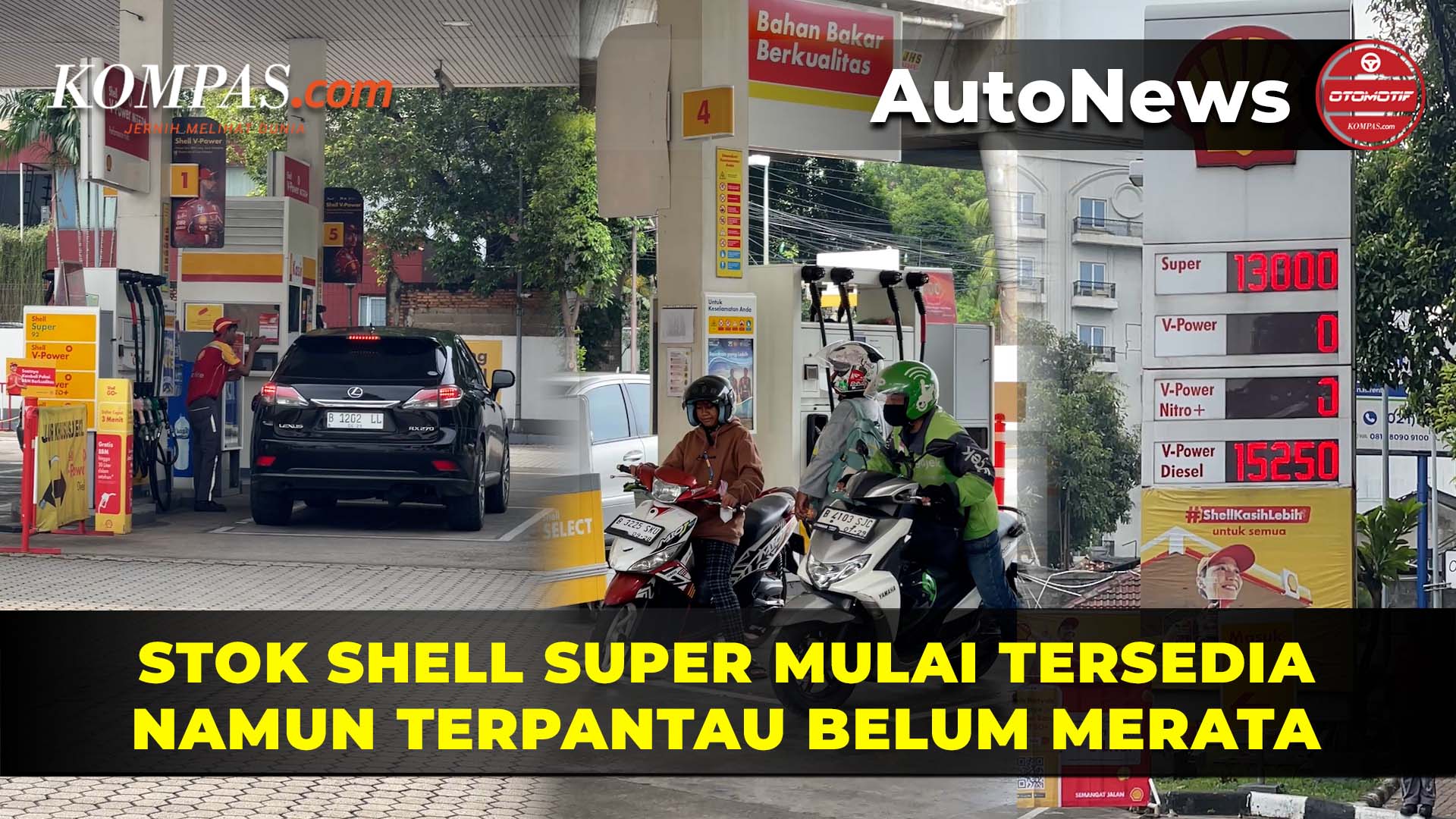 Stok Mulai Tersedia, Distribusi Shell Super Belum Merata