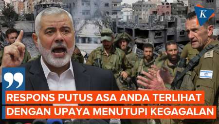 Pemimpin Hamas Tuduh Israel Tutupi Kegagalan dengan Menyerang Warga Sipil