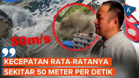 Banjir Bandang Nepal, Pakar: Gletser Melesat 50 Meter Per Detik, Capai Gyirong 7 Menit!