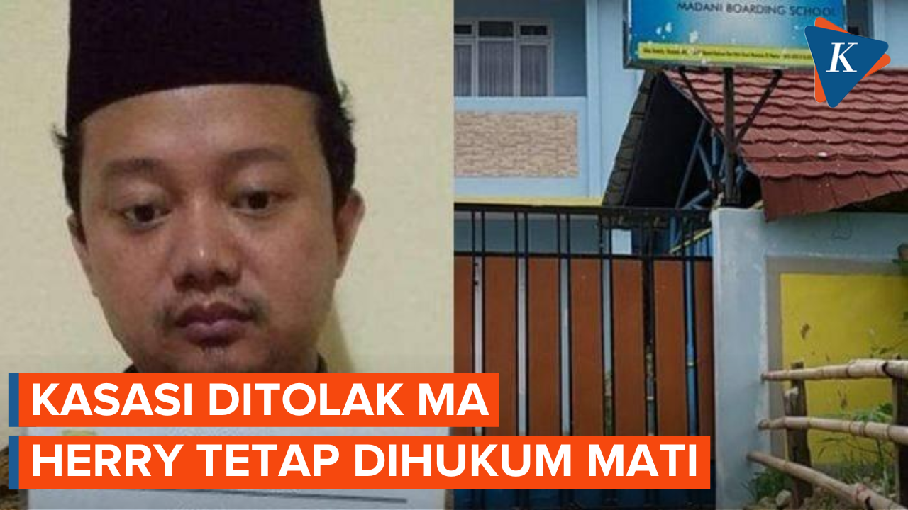 Kasasi Ditolak MA, Herry Wirawan Tetap Divonis Mati