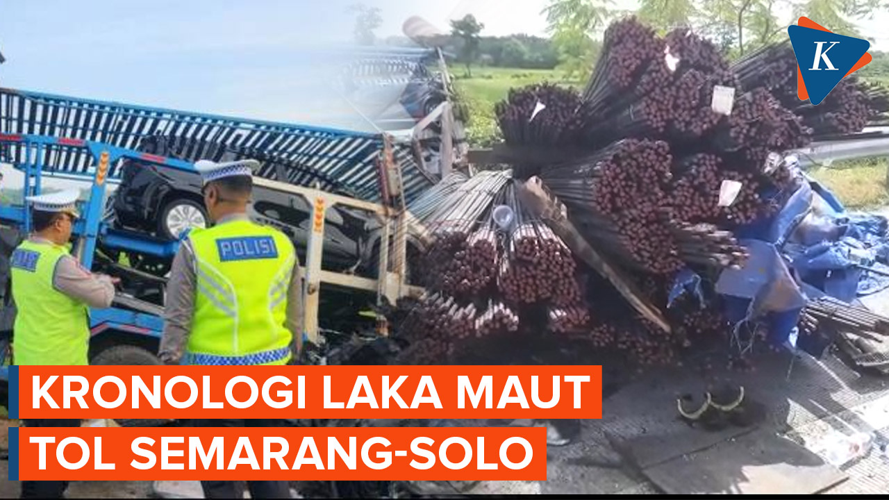 Kronologi Kecelakaan Beruntun di Tol Semarang-Solo