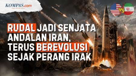 Berawal Dari Perang Lawan Irak Pada 1980-an, Kenapa Iran Pilih Rudal Sebagai Senjata Andalan?