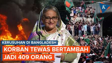 Korban Tewas Demo Rusuh di Bangladesh 400 Orang Lebih!