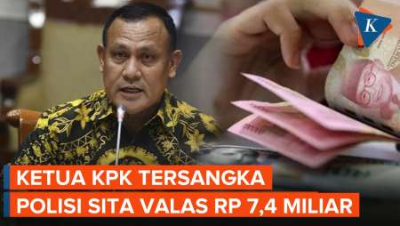 Firli Bahuri Tersangka,  Polisi Sita Dokumen Valas Senilai Rp 7,4 Miliar