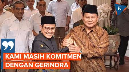 Cak Imin Tempel Terus Prabowo: Kami Sama Gerindra