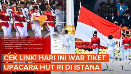 Siap-siap! War Tiket Upacara HUT RI di Istana Dibuka Hari Ini, Begini Caranya