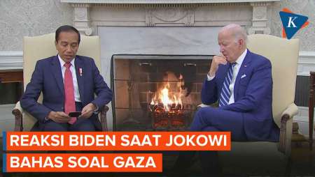 Saat Biden Tak Respons Permintaan Jokowi soal Perang di Gaza