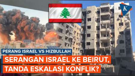 Israel Targetkan Pusat Kota Beirut Lebanon untuk Pertama Kalinya, Sinyal Eskalasi Konflik?