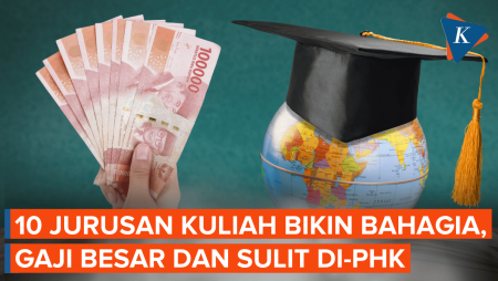 10 Jurusan Kuliah Ini Paling Bikin Bahagia, Gaji Besar dan Sulit Kena PHK