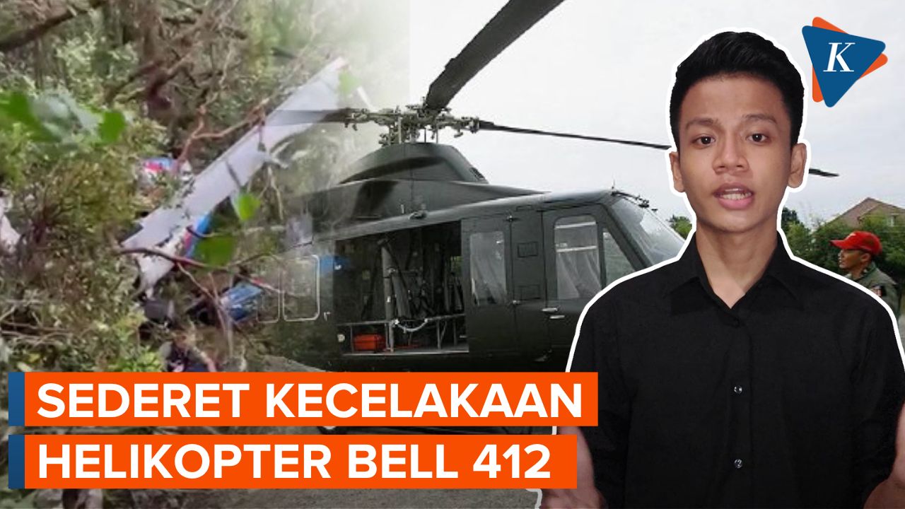 Sejumlah Kecelakaan Helikopter Bell 412 yang Pernah Terjadi di Indonesia