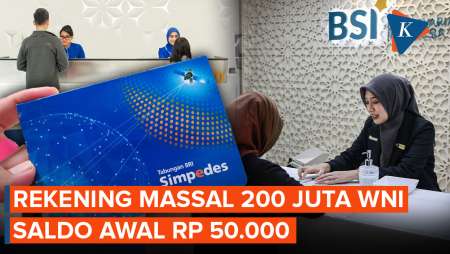 Pemerintah Akan Buka Rekening Untuk 200 Juta WNI, Saldo Awal Rp 50.000