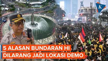 Kenapa Aksi Demo DIlarang Di Bundaran HI? Ini Kata AKBP Adri Desas