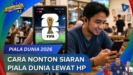 Cara Mudah Nonton Piala Dunia 2026 Lewat HP
