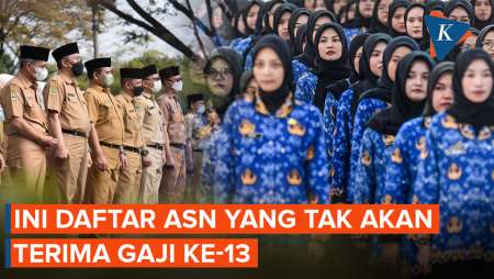 Daftar ASN Yang Tak Akan Terima Gaji Ke-13 Pada Juni Nanti, Siapa Saja?